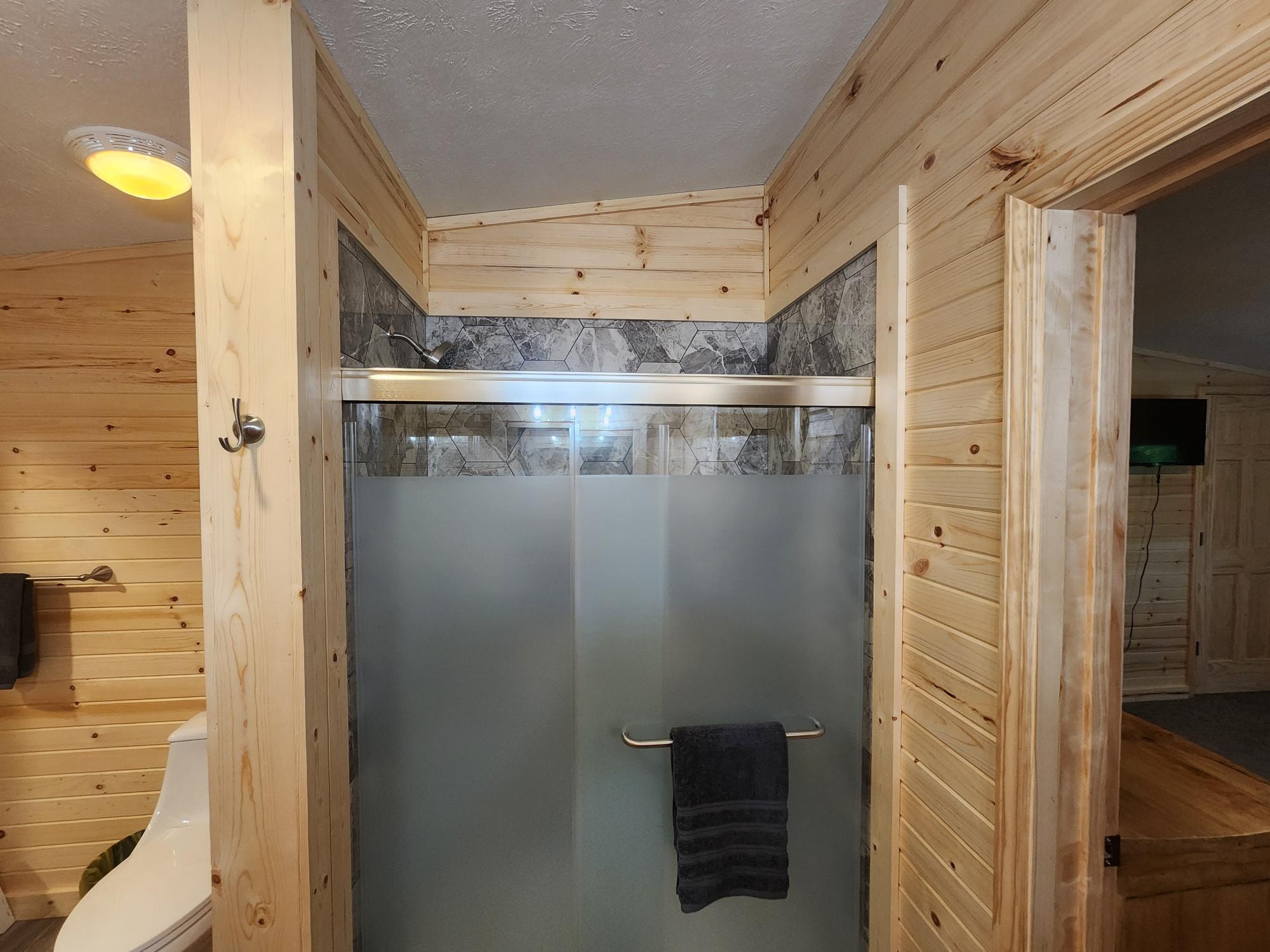 Bathroom with Custom Tile
